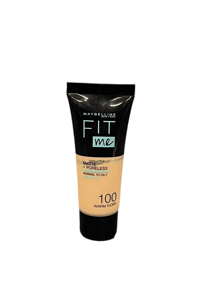 Fondotinta Matte +Poreless Tubo 30 ml. + MAYBELLINE