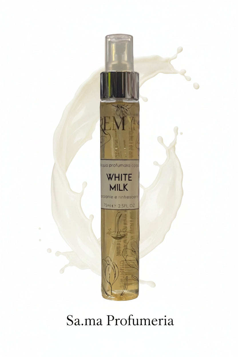 Acqua Profumata Corpo Idratante e Rinfrescante White Milk - REMYS