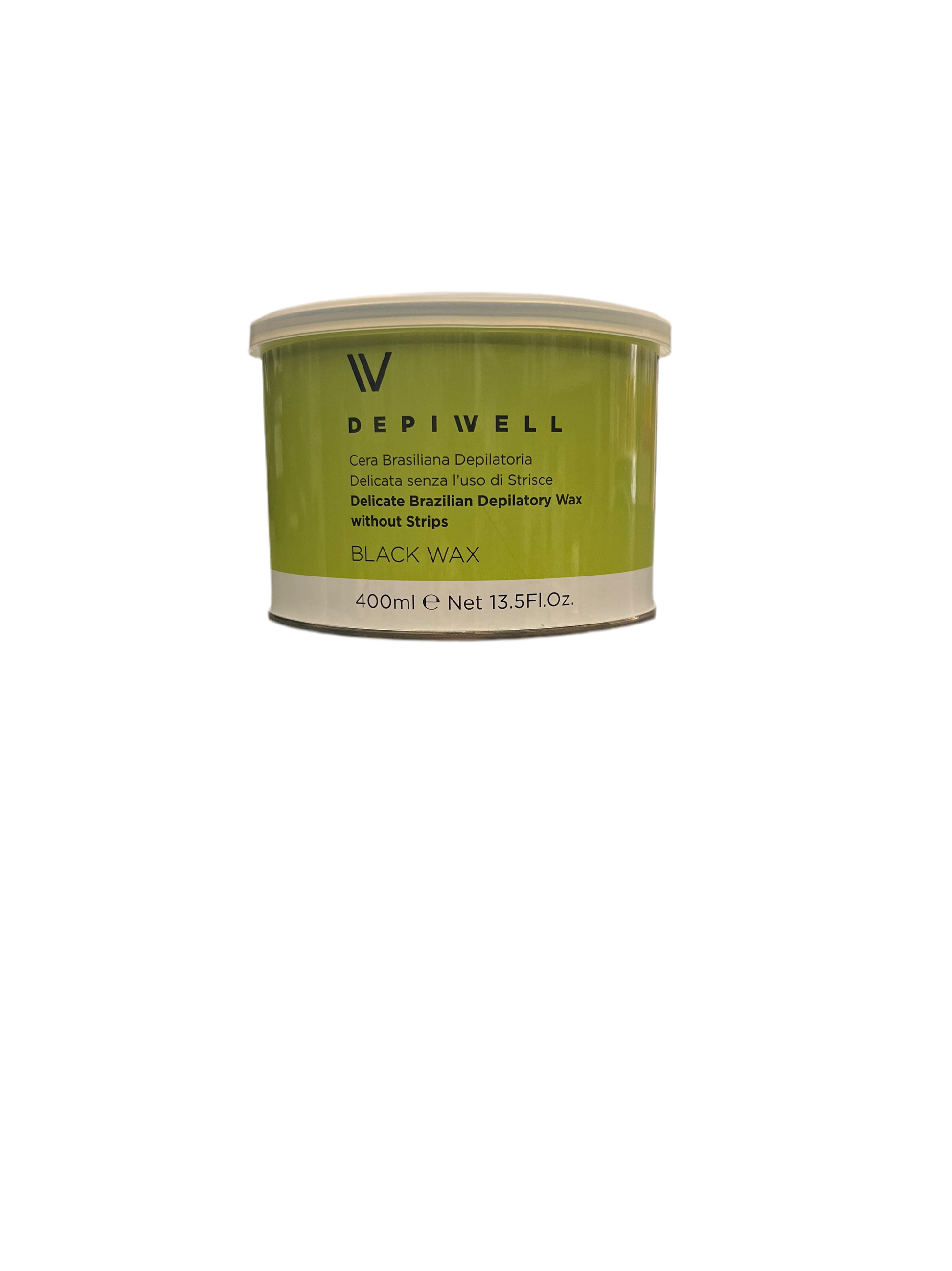 Cera Depilatoria Vaso Brasiliana Black Wax - DEPIWELL