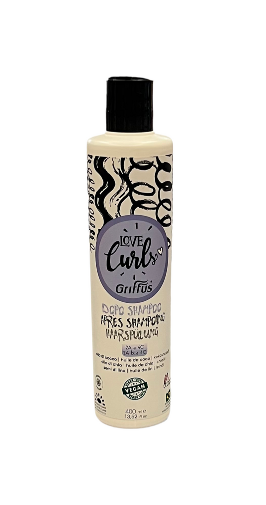 Balsamo Capelli Ricci con Olio Cocco - Olio di Chia - Semi Lino - GRIFFUS