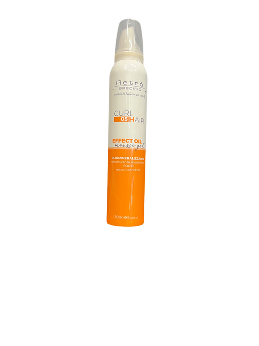 Curl Hair 05 Mousse Gel Effect Oil - RETRO SPECIFIC