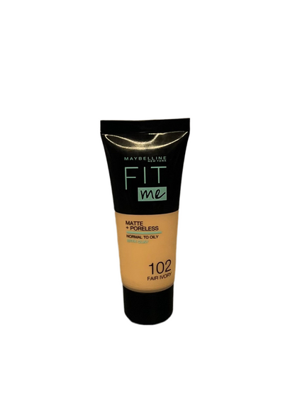 Fondotinta Matte +Poreless Tubo 30 ml. + MAYBELLINE