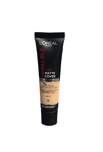 FondoTinta Infaillible 24H Matte Cover Tubo 30 ml. - L'Oreal