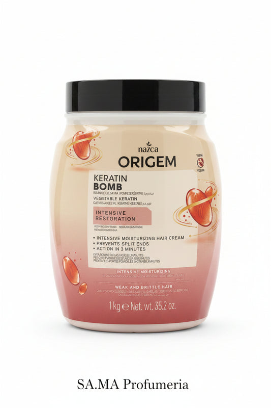 Origem Keratin Bomb Maschera Intensiva alla Cheratina - NAZCA