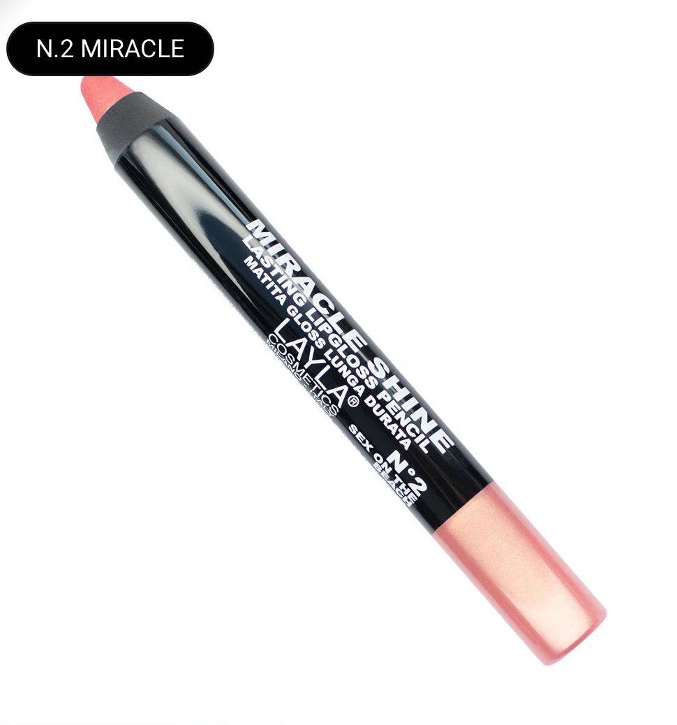 SA.MA PROFUMERIA N.2 Layla Cosmetics Miracle Shine Lasting Lipgloss Pencil - LAYLA COSMETICS