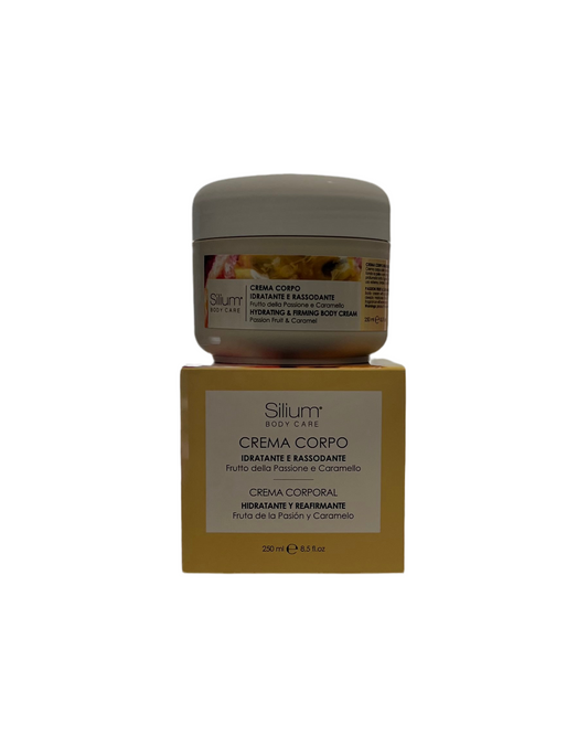Crema Corpo Idratante e Rassodante Frutto Passione e Caramello - SILIUM