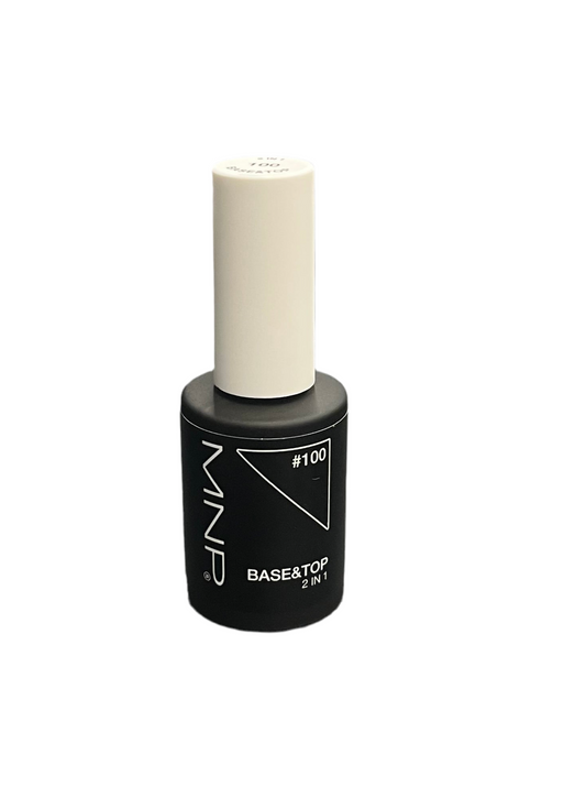 MNP Base&Top Coat per Smalto Semipermanente 2in1  - MESAUDA
