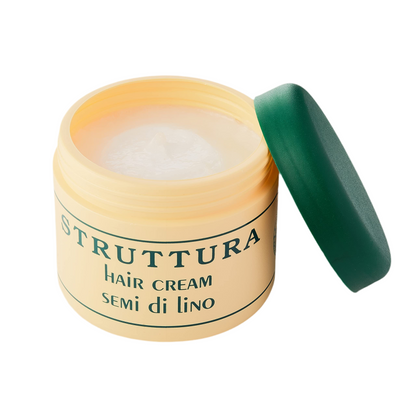 Hair cream ai semi di lino - Struttura crema lino