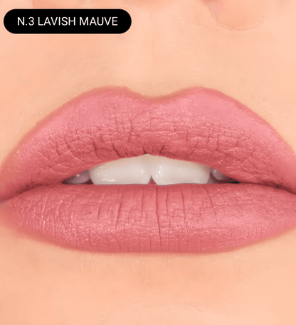 SA.MA PROFUMERIA 03 LAVISH MAUVE Layla Cosmetics BACIAMI no transfer mat lipstick - LAYLA