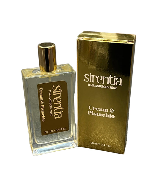 Profumo Corpo e Capelli Cream e Pistachio - SIRENTIA