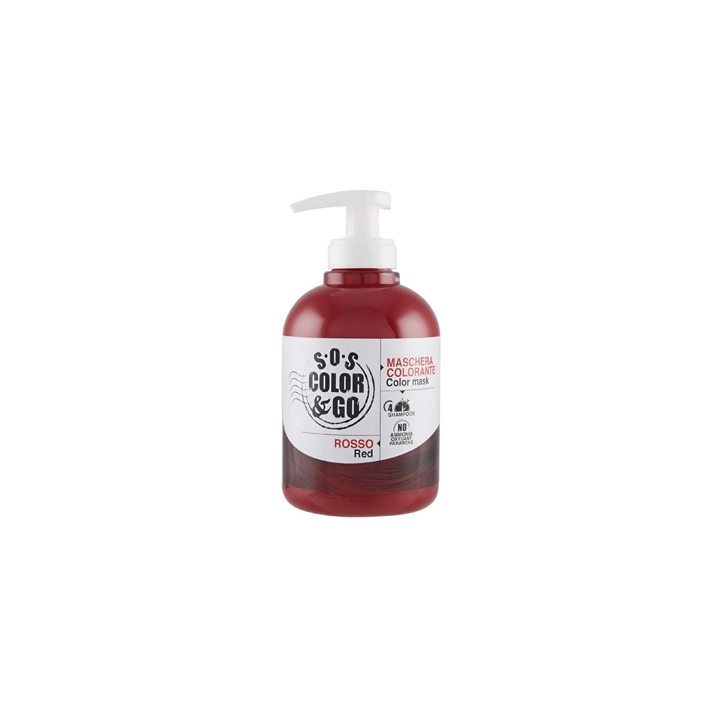 SA.MA PROFUMERIA Rosso Alama professional S.O.S Color & Go Maschera Colorante - ALAMA Professional