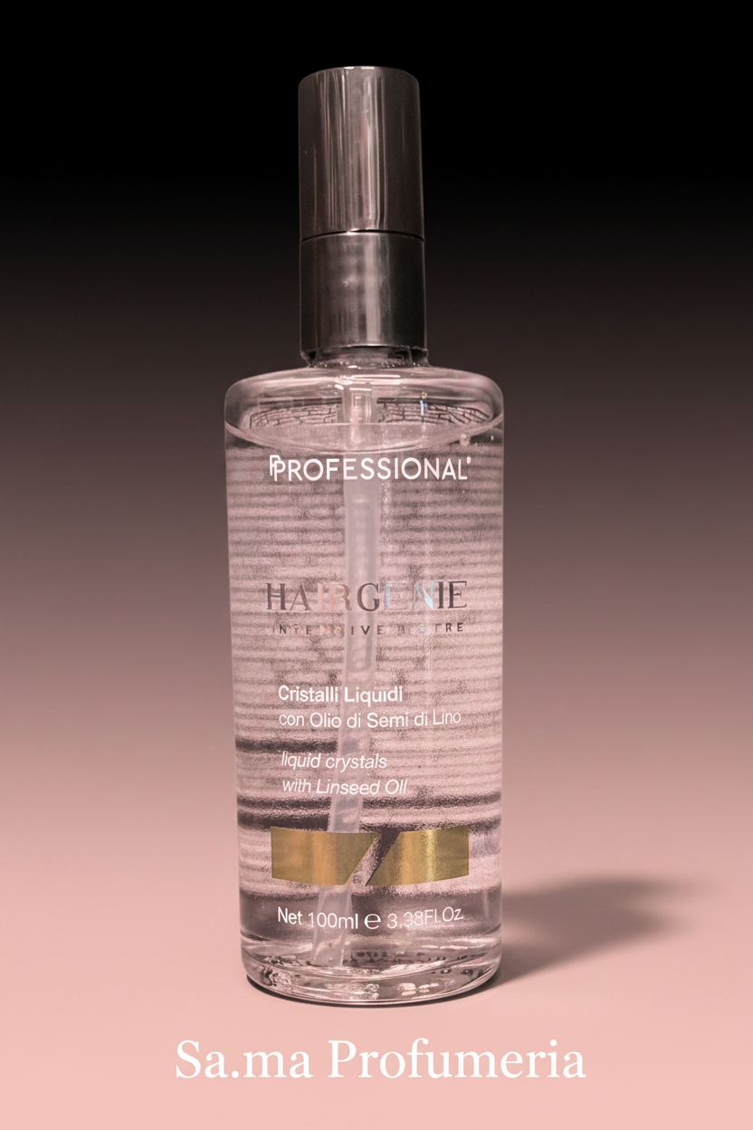 Hairgenie Cristalli Liquidi ai Semi di Lino - PROFESSIONAL SA.MA. - S.N.C. DI MAMMOLA MASSIMO Hairgenie Cristalli Liquidi ai Semi di Lino - PROFESSIONAL SA.MA. - S.N.C. DI MAMMOLA MASSIMO