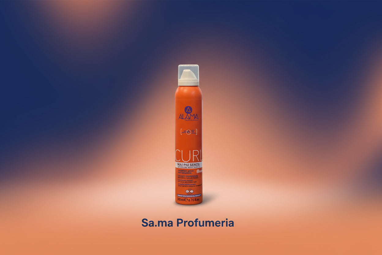 Shampoo Secco Mousse Capelli Mossi e Ricci - Alama