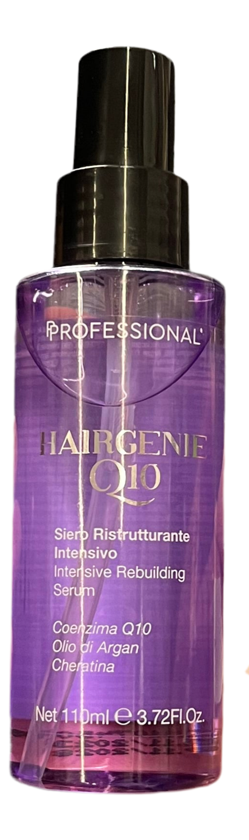 Hairgenie Q10 Siero Ristrutturante Intensivo Coenzima/Argan/Cheratina - PROFESSIONAL