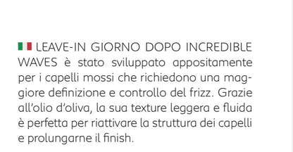 Protettore Termico leave-in Giorno Dopo con Olio Oliva-Olio Chio-Semi Lino 2ABC - GRIFFUS