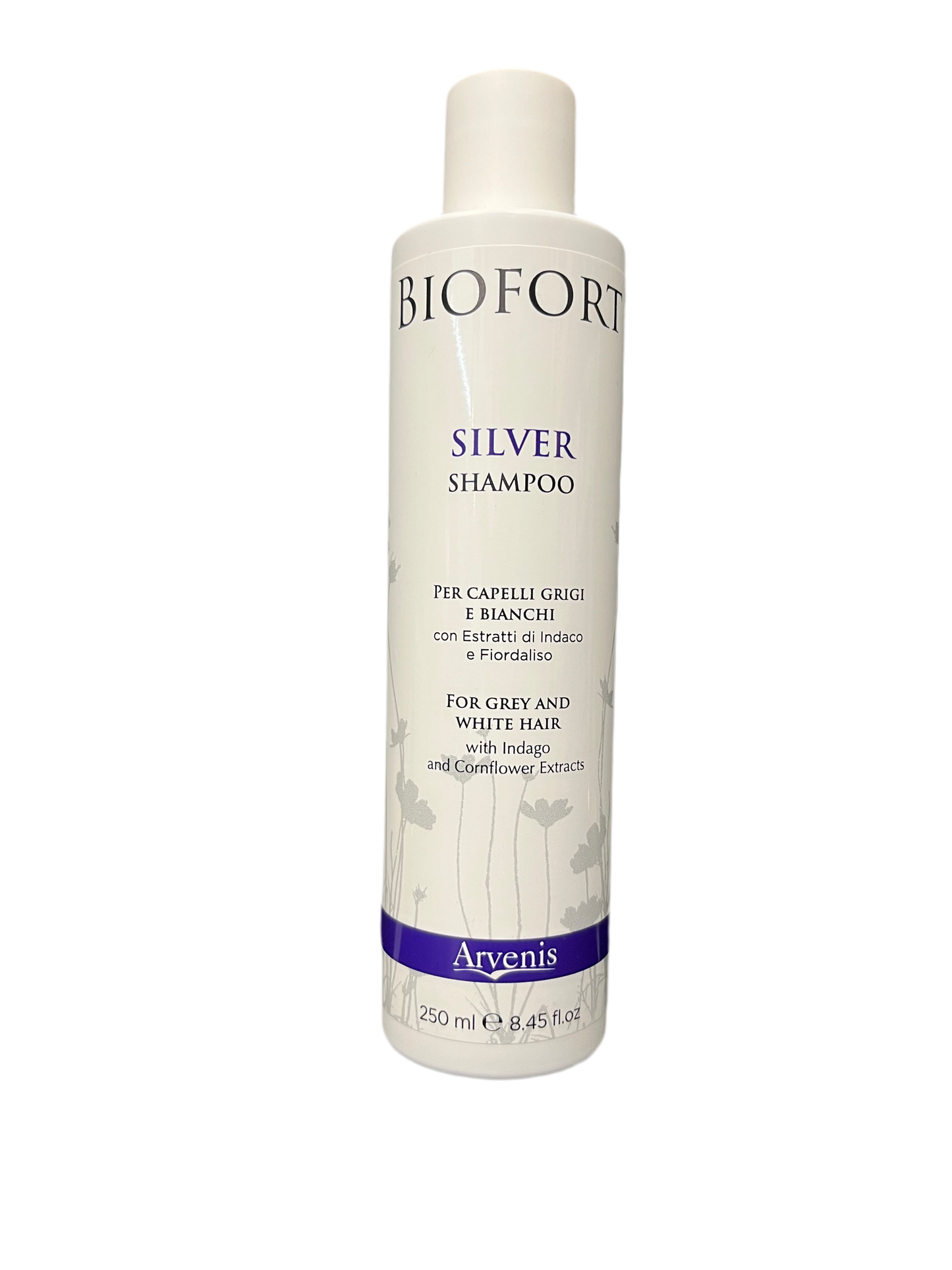 Silver Shampoo per Capelli Grigi o Bianchi - BIOFORT