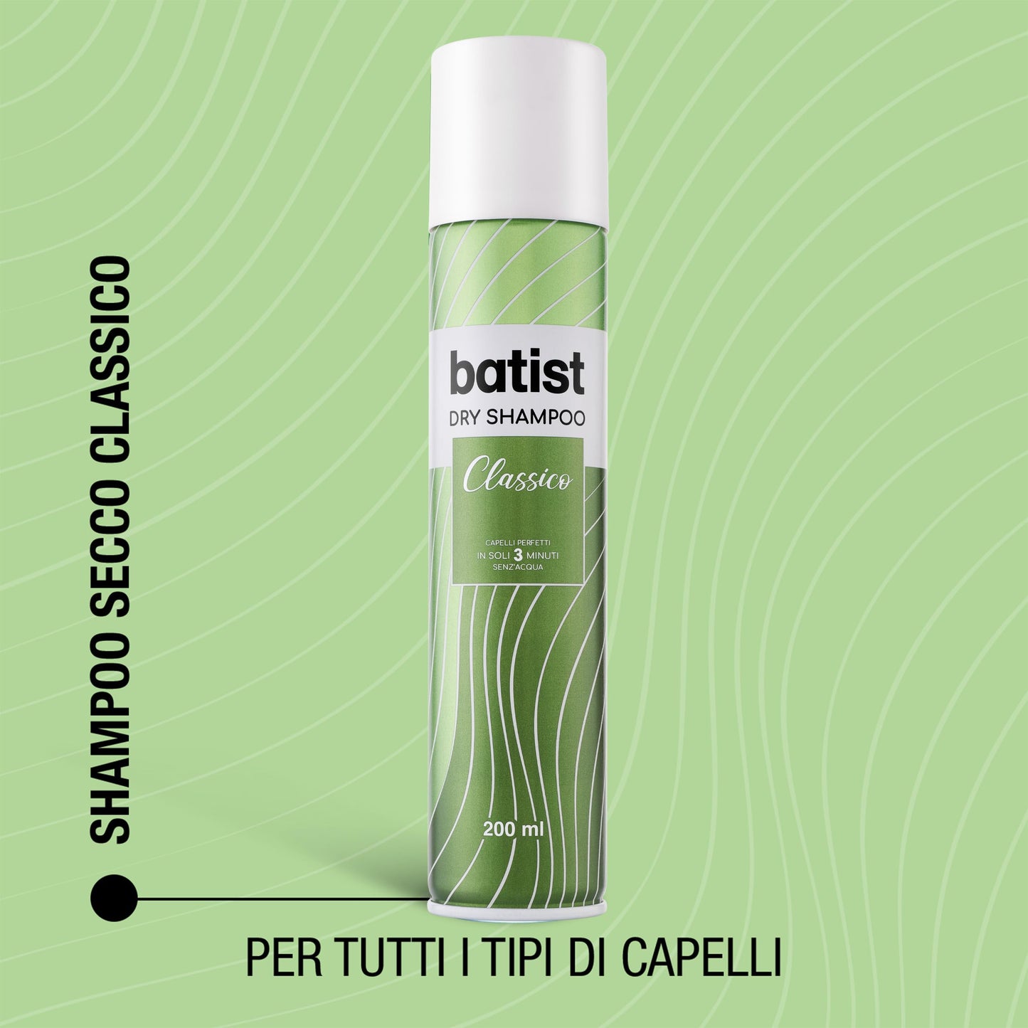 Shampoo Secco Uso Frequente Classico - BATIST