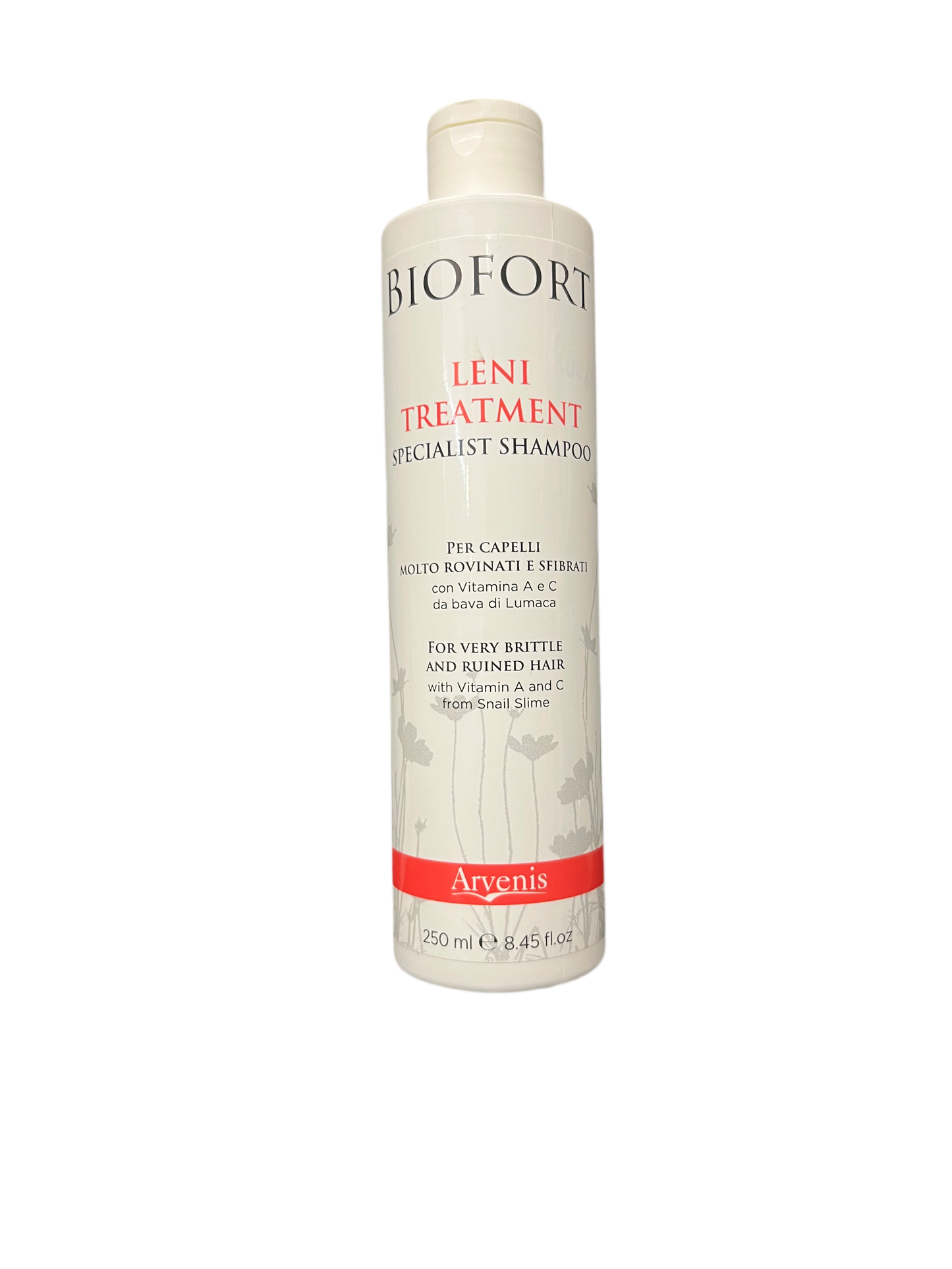 Shampoo Leni Treatment Vitamine e Bava di Lumaca - BIOFORT