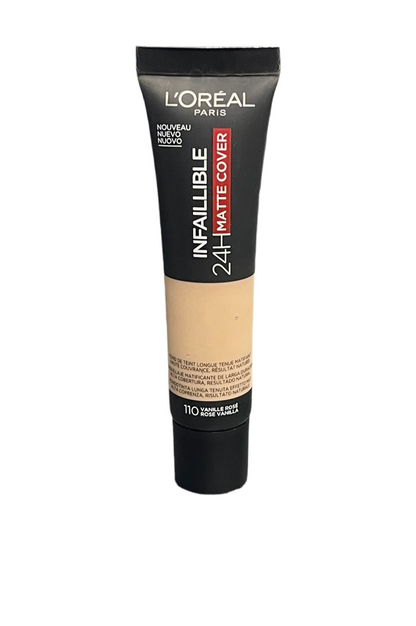 FondoTinta Infaillible 24H Matte Cover Tubo 30 ml. - L'Oreal