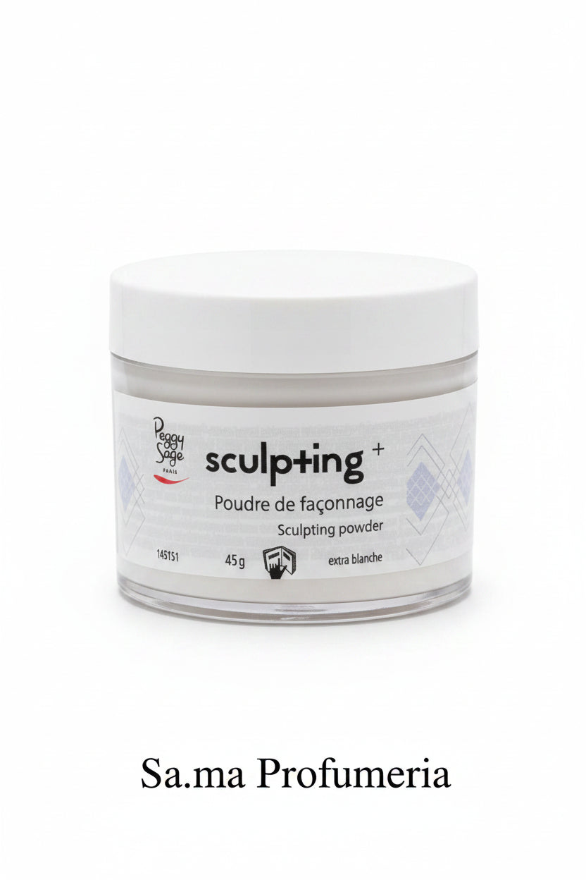 Polvere di modellatura Sculpting+ per Ricostruzione Unghie con Resina Acrilica 45G. - PEGGY SAGE