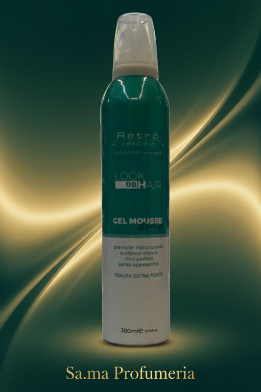 Look Hair Gel Mousse Strong 08 - RETRO'PROFESSIONAL