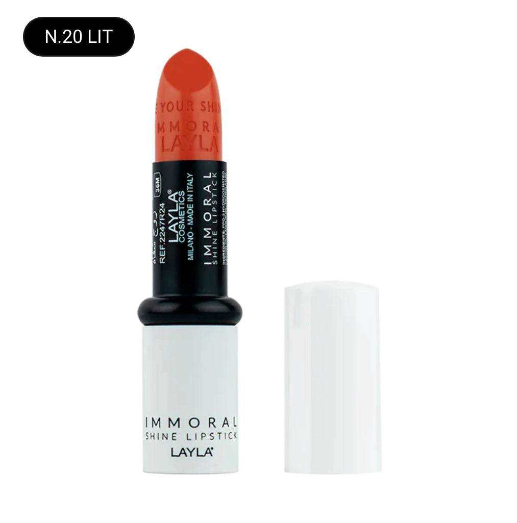 SA.MA PROFUMERIA N.20 LIT Layla Cosmetics Immoral Shine Lipstick - LAYLA COSMETICS