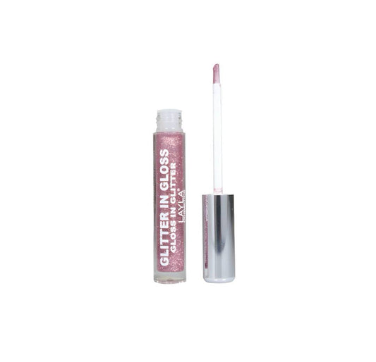 SA.MA PROFUMERIA Layla Cosmetics Glitter in Gloss 5 colorazioni - LAYLA