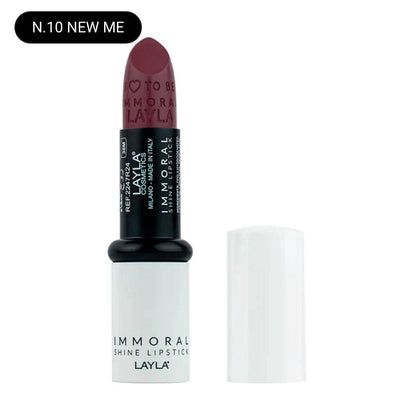 SA.MA PROFUMERIA N.10 NEW ME Layla Cosmetics Immoral Shine Lipstick - LAYLA COSMETICS