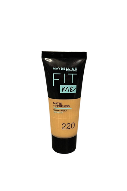 Fondotinta Matte +Poreless Tubo 30 ml. + MAYBELLINE