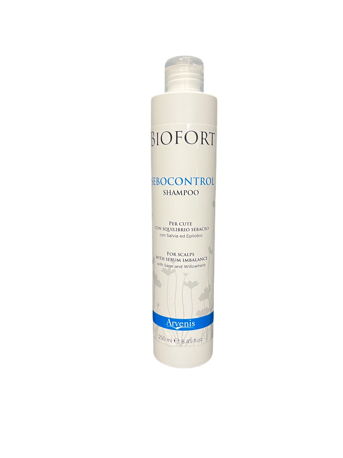 Shampoo Sebocontrol con Salvia ed Epilobio - BIOFORT