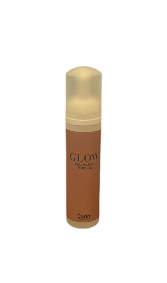 Glow Schiuma Piega Volumizzante Liquida Soffice Naturale Antistatica - CARIN