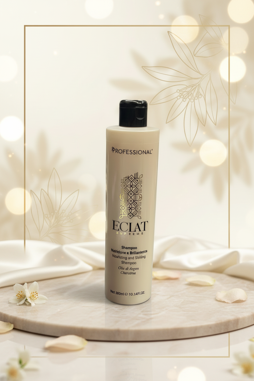 Shampoo Eclat Supreme Nutrizione e Bellezza Argan e cheratina - PROFESSIONAL