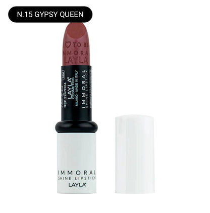 SA.MA PROFUMERIA N.15 GYPSY QUEEN Layla Cosmetics Immoral Shine Lipstick - LAYLA COSMETICS