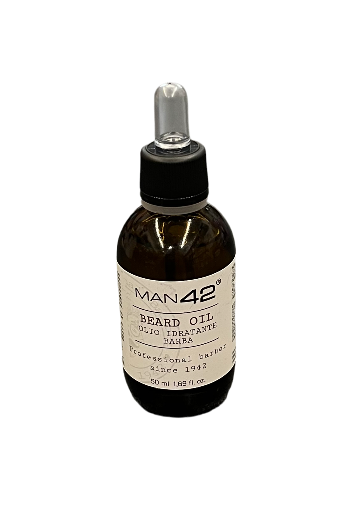 Olio idratante barba - Man42 barba morbida e luminosa