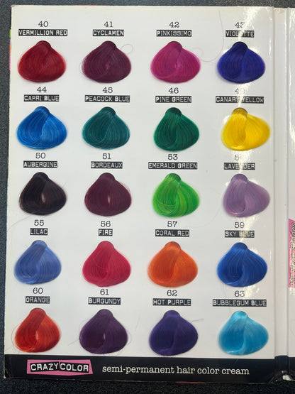 Colore Semipermanente 100 ml - CRAZY COLOR