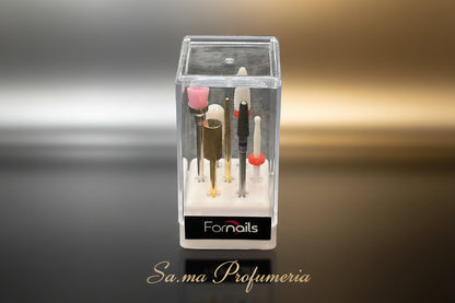 FORNAILS - Set Punte Fresa Levigatrice Professional