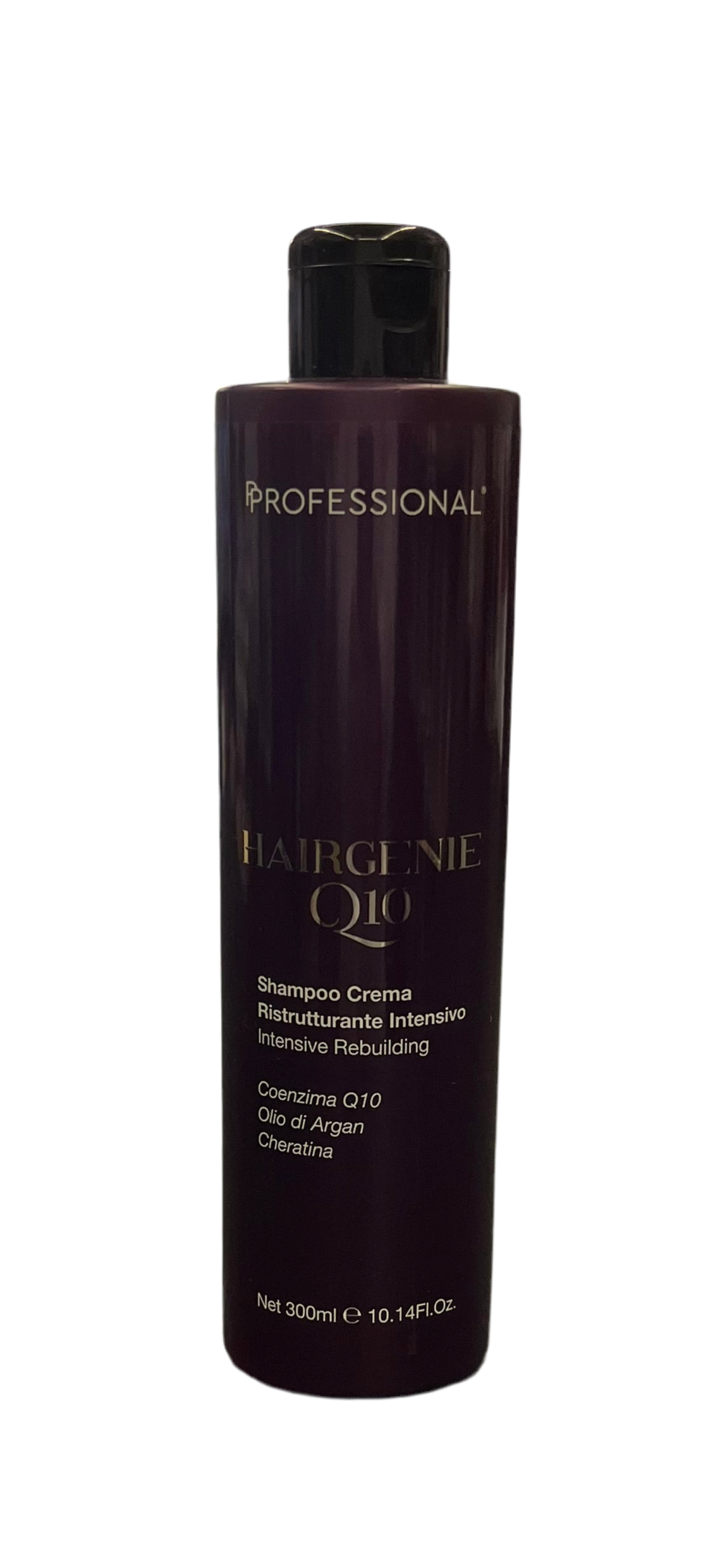 Hairgenie Shampoo Q10 Ristrutturante Coenzima/Argan/Cheratina - PROFESSIONAL
