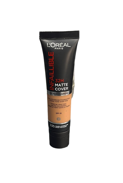 FondoTinta Infaillible 24H Matte Cover Tubo 30 ml. - L'Oreal