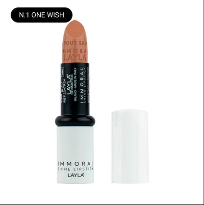 SA.MA PROFUMERIA N.1 ONE WISH Layla Cosmetics Immoral Shine Lipstick - LAYLA COSMETICS