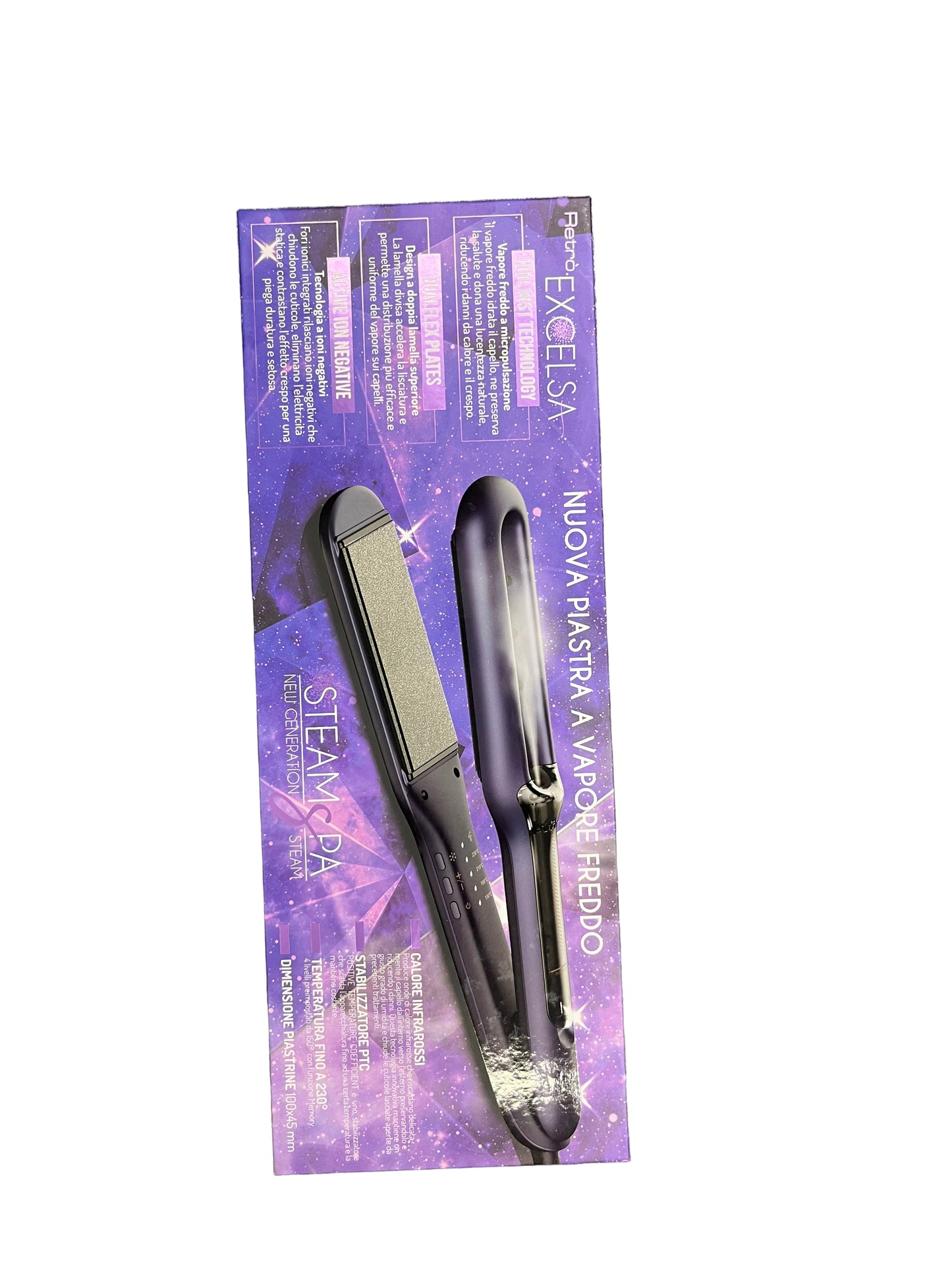 Piastra RUP-A966 Excelsa a Vapore Freddo - RETRO' PROFESSIONAL