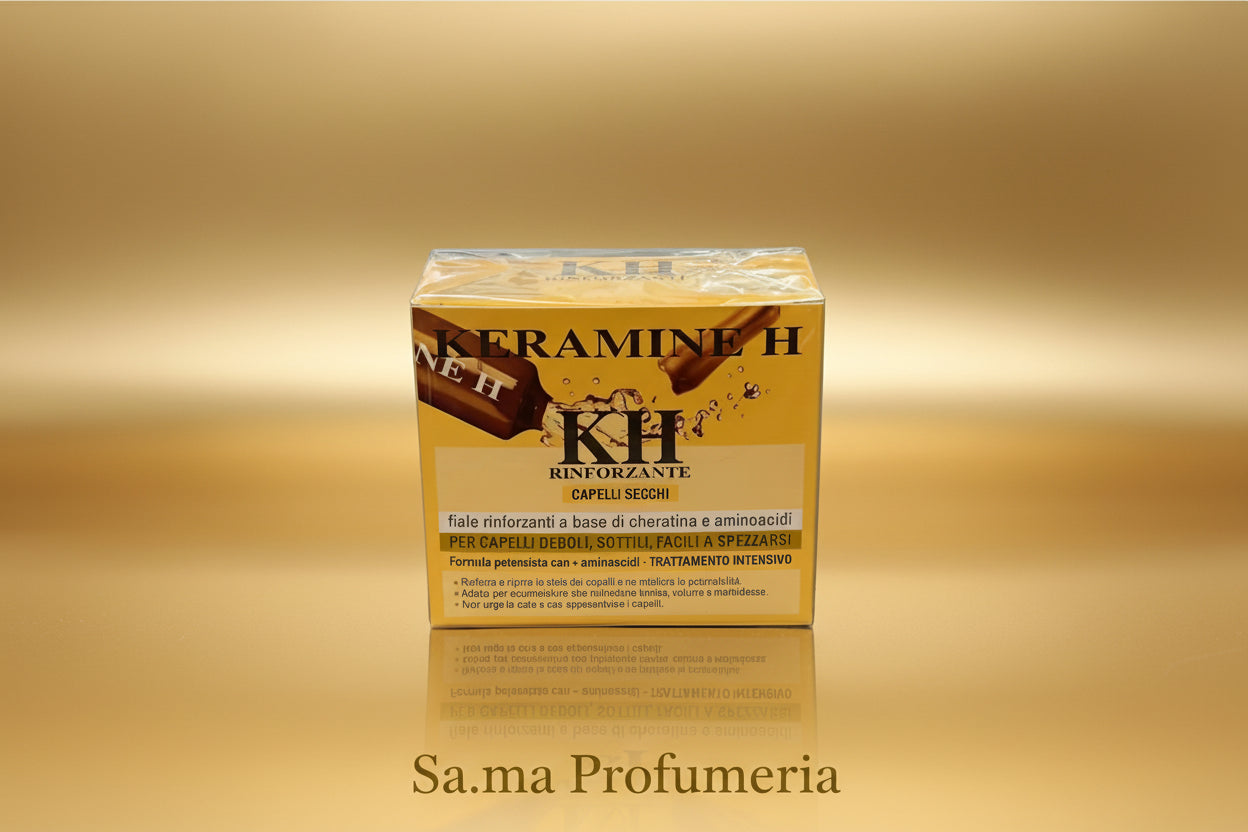 Fiale Anticaduta Trattamento Intensivo Capelli Secchi - KERAMINA H