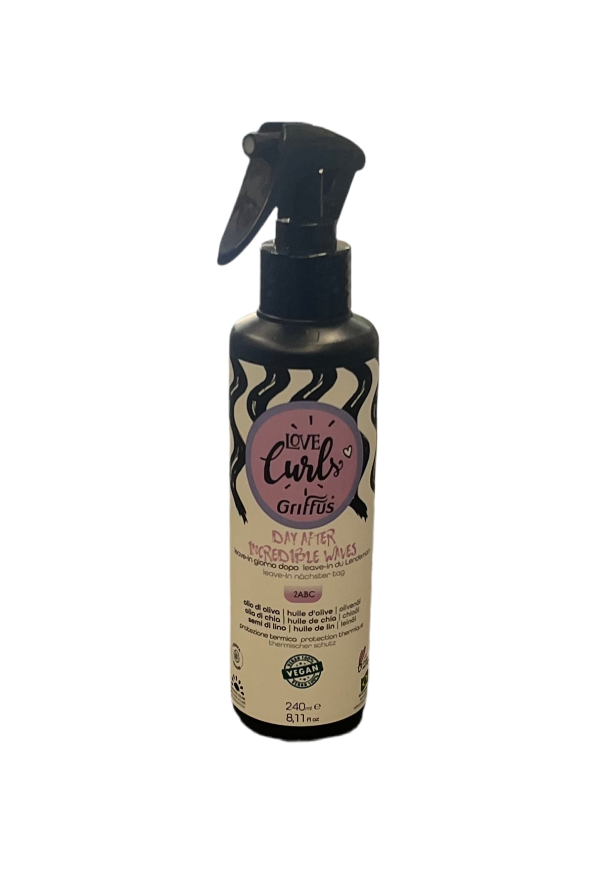 Protettore Termico leave-in Giorno Dopo con Olio Oliva-Olio Chio-Semi Lino 2ABC - GRIFFUS