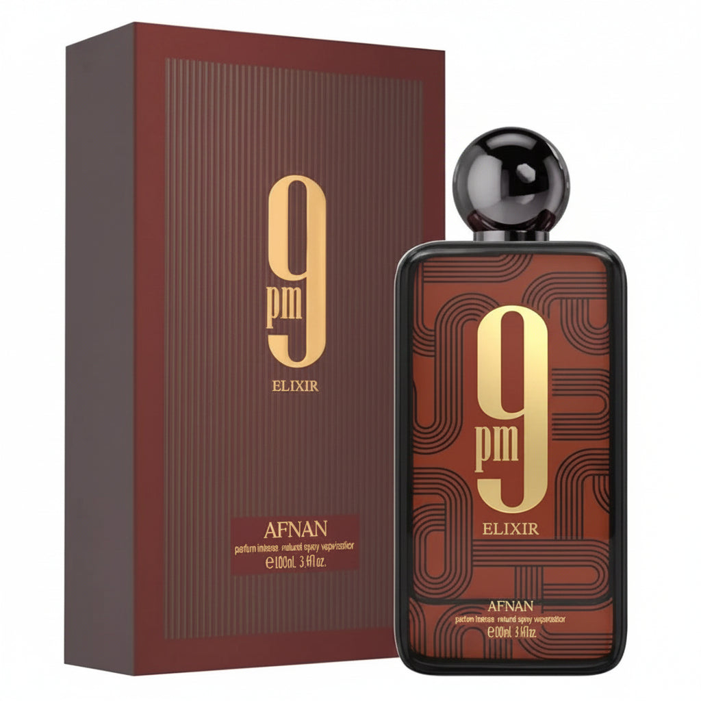 AFNAN 9 PM Elixir Parfum Intense Unisex - AFNAN
