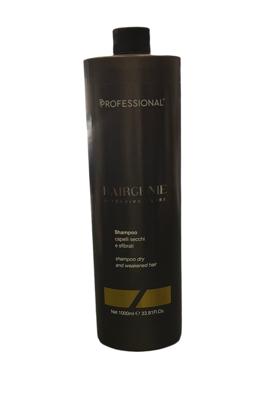 Hairgenie Shampoo Intensive Nutre Capelli Secchi e Sfibrati - PROFESSIONAL