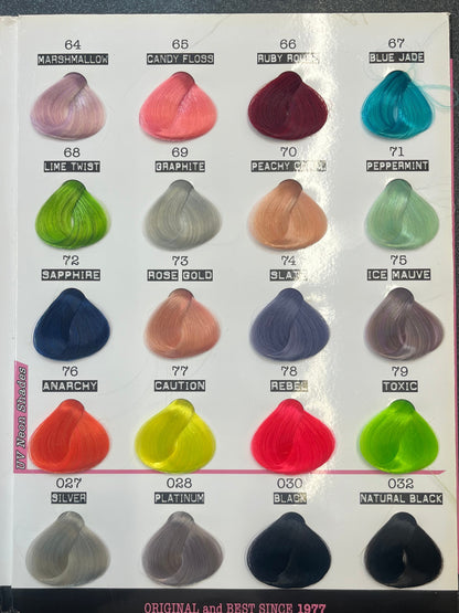 Colore Semipermanente 100 ml - CRAZY COLOR