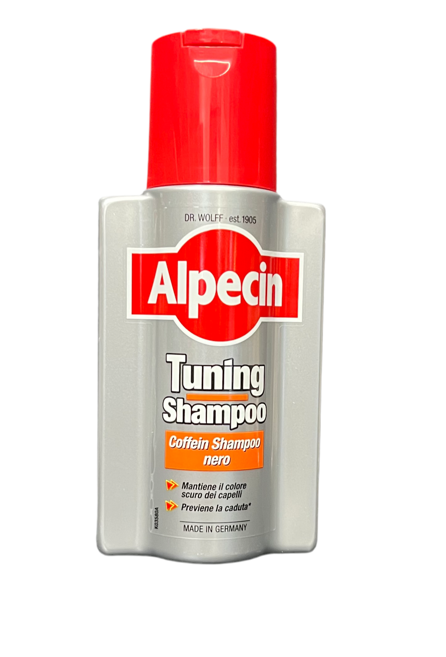 Tuning Shampoo Caffeina Nero Mantenimento capelli scuri  - ALPECIN