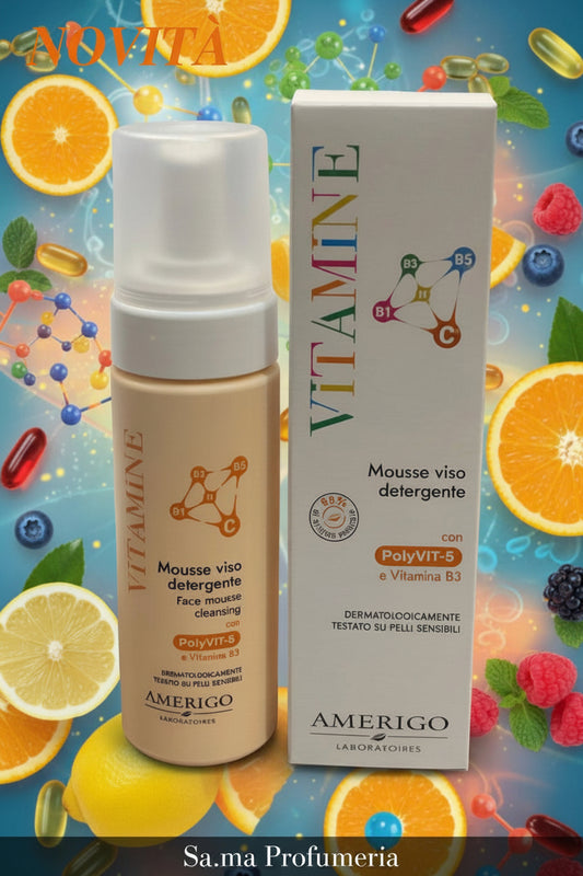 AMERIGO - VITAMINE Mousse Viso Detergente