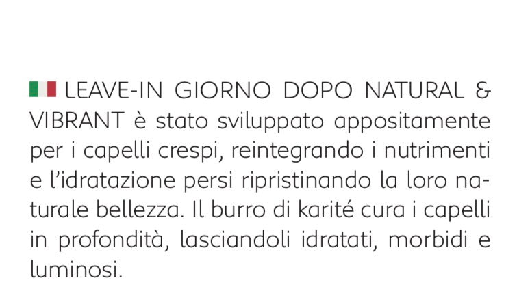 Protettore Termico leave-in Giorno Dopo con Karitè-Olio Chio-Semi Lino 4ABC - GRIFFUS