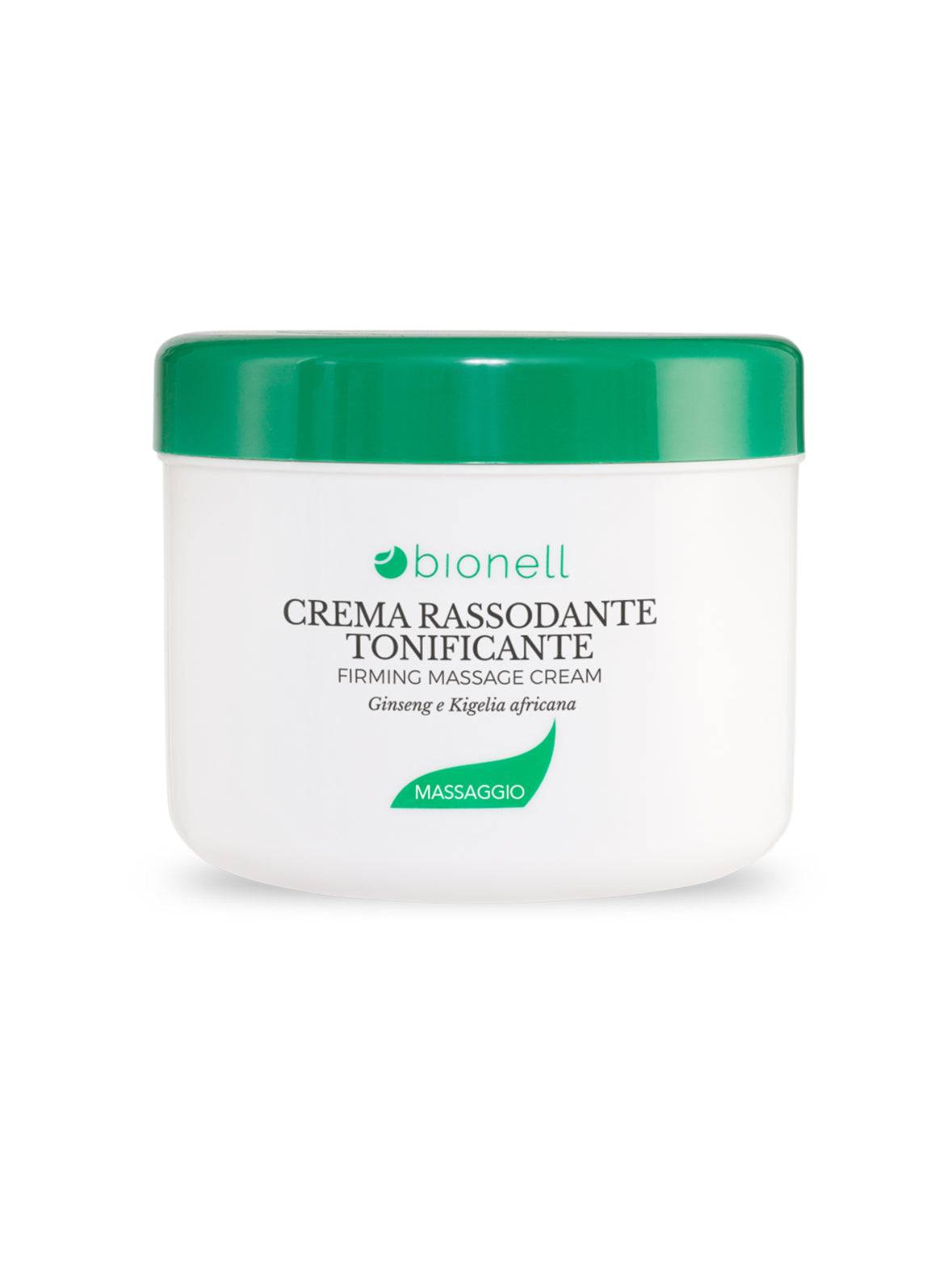 SA.MA PROFUMERIA Bionell Crema Massaggio Rassodante Tonificante, Ginseng e Kigelia Africana - BIONELL