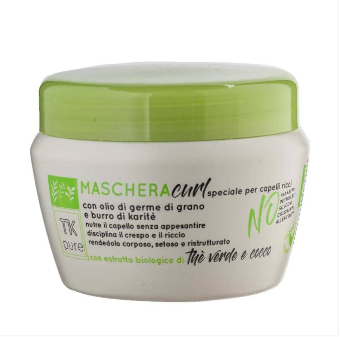 SA.MA PROFUMERIA Tk Pure Maschera Curl Bio Capelli Ricci- TK PURE